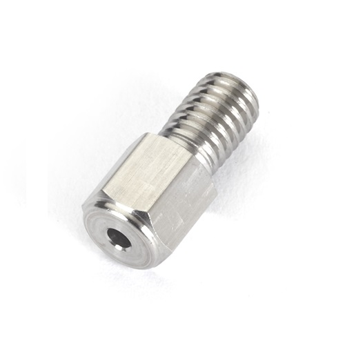 Shimadzu Male Nut 1.6mn W6 productfoto Front View L-internal