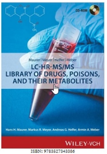 Wiley MMHW LC-HR-MS/MS Library of Drugs, Poisons and Their Metabolites e-License productfoto Front View L-internal