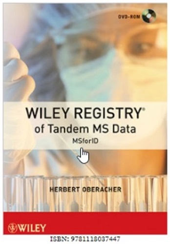 Wiley Registry of Tandem MS Data -MS for ID e-License productfoto Front View L-internal